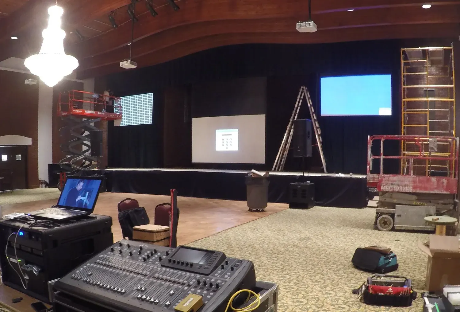 Long Island Video project — 3 screen crop