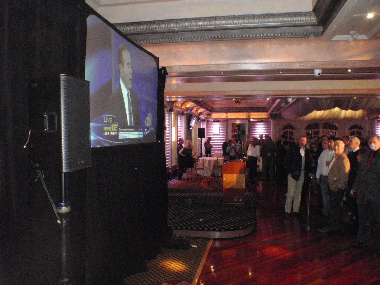 Long Island Video project — nassau democrats  election night 2013  chateau briand 18